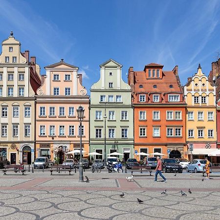 Prywatne Studio Dla 4 Osob Z Widokiem Na Rynek I Plac Solny! Вроцлав Екстер'єр фото
