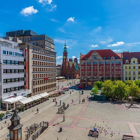 Prywatne Studio Dla 4 Osob Z Widokiem Na Rynek I Plac Solny! Вроцлав Екстер'єр фото